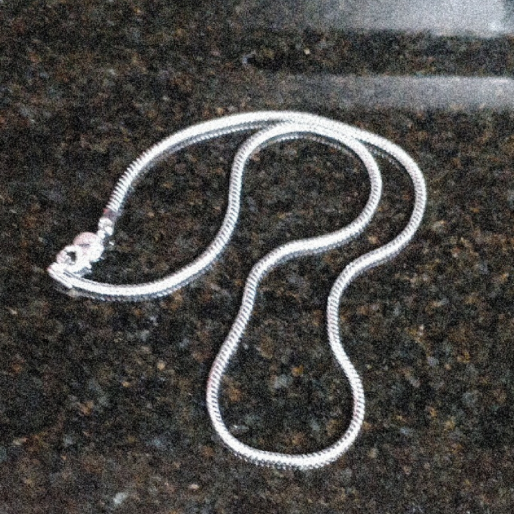 Elegant 925 Sterling Silver Necklace